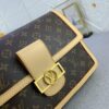 693069946e68136f4d9a4dac Upgraded Original M47149 Monogram Dauphine Soft Large Tote Bag