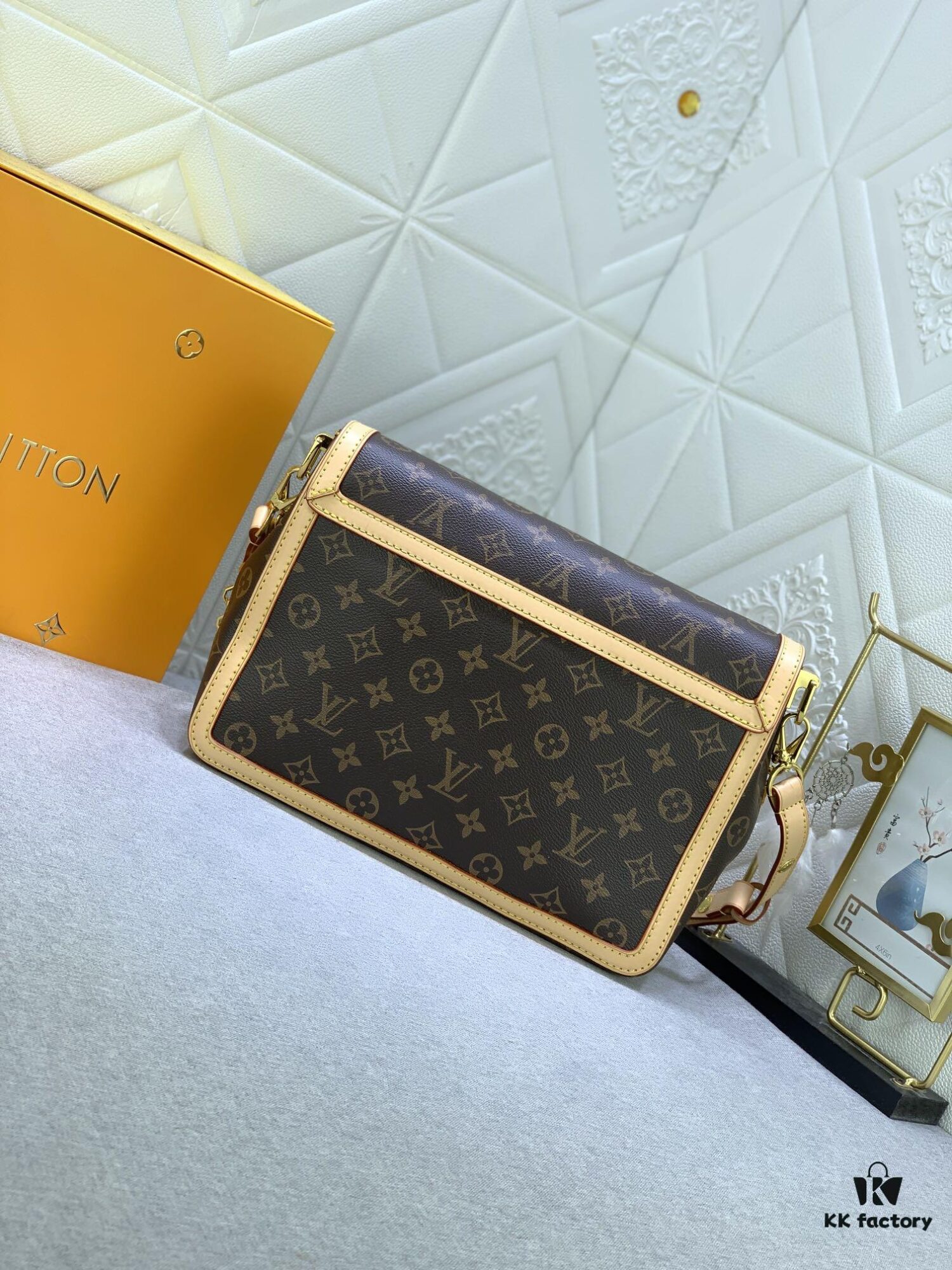 6930699e6e68136f4d9a4db8 Upgraded Original M47149 Monogram Dauphine Soft Large Tote Bag