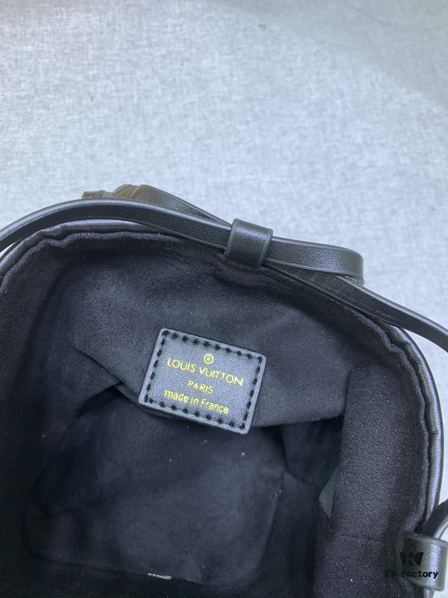 693069ba6e68136f4d9a4dde Upgraded Original M83227 White Color M82885 Mini Bucket Bag 'Shaomai' Series Online Only Handbag M82885 Yellow Flower (Shaomai Bag)