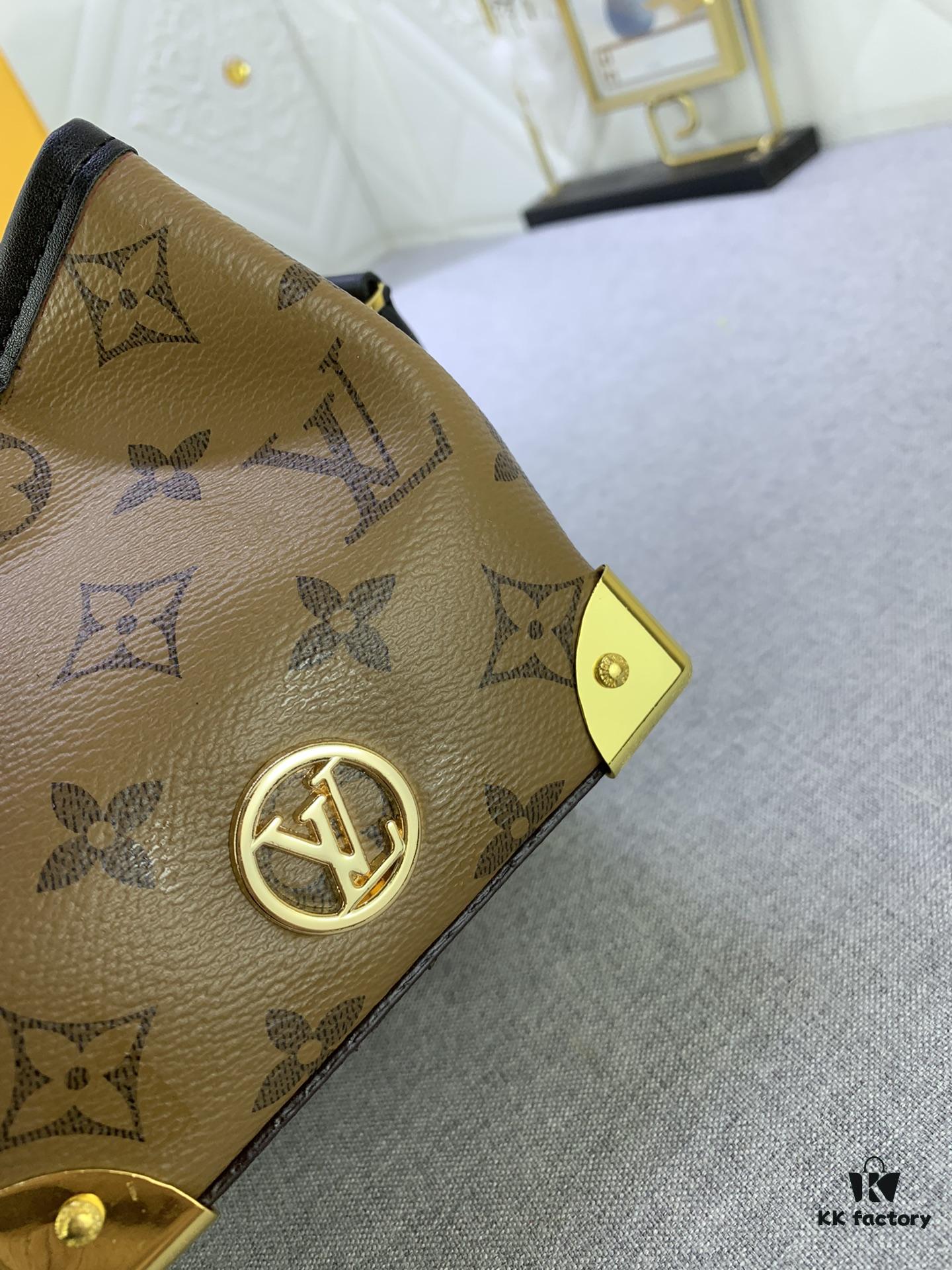 693069bd6e68136f4d9a4de0 Upgraded Original M83227 White Color M82885 Mini Bucket Bag 'Shaomai' Series Online Only Handbag M82885 Yellow Flower (Shaomai Bag)