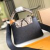 693069c06e68136f4d9a4de4 Top Grade Full Set Packaging 【Premium Original Factory Leather💋 M95509 Shiny Snake Skin, Black with Python Gold Clasp】 Mini Size