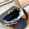 693069c36e68136f4d9a4de8 Top Grade Full Set Packaging 【Premium Original Factory Leather💋 M95509 Shiny Snake Skin, Black with Python Gold Clasp】 Mini Size