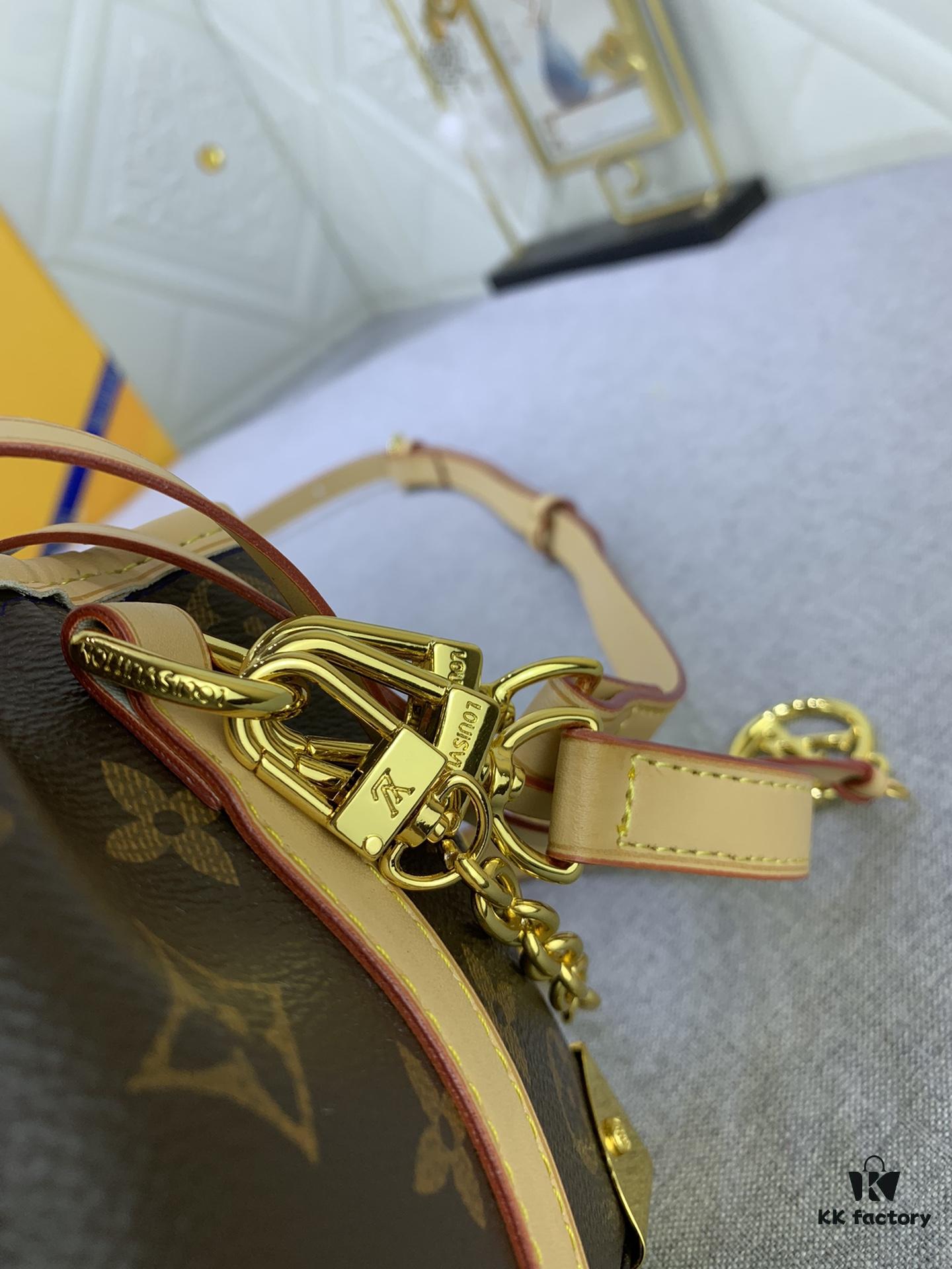 693069c46e68136f4d9a4deb Upgraded Original M83227 White Color M82885 Mini Bucket Bag 'Shumai Bag' Collection Online Only Handbag M82885 Yellow Flower (Shumai Bag)