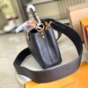 693069c56e68136f4d9a4ded Top Grade Full Set Packaging 【Premium Original Factory Leather💋 M95509 Shiny Snake Skin, Black with Python Gold Clasp】 Mini Size