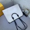 New Arrival [LV CRAFTY ONTHEGO Tote Bag] m45373, m45719 - Large 160, Medium 150, Small Upgraded Original Version, Authentic Woven Handle Strap with Leopard Print Silk Screen