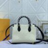 New Arrival [LV CRAFTY ONTHEGO Tote Bag] M45373, M45719 – Large 41x34x19, Medium 34x26x15, Small 25x19x11 – Embossed Leather with Classic Monogram Pattern, Braided Handle Trim, Leopard Print Silk Screen, Street-Style Design