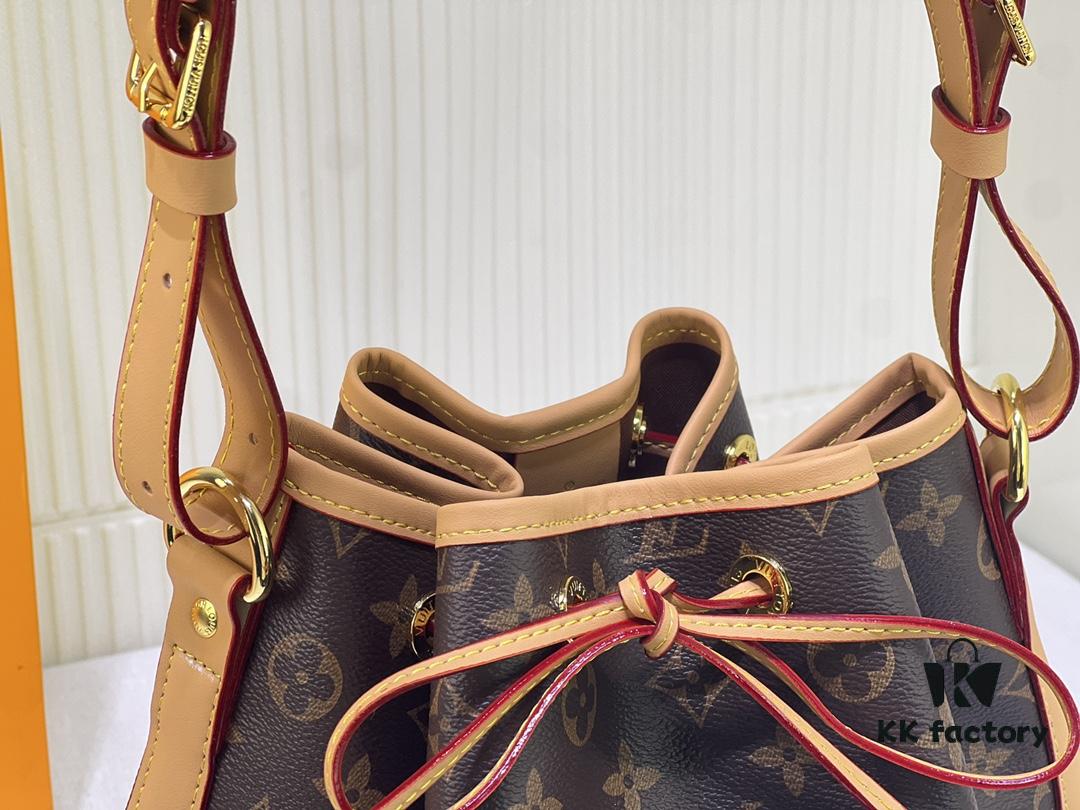 693069f26e68136f4d9a4e3c Vintage Large Bucket Bag ⬇️ M42224 M42225 LV Limited Edition Drawstring Bucket Bag, King of Cost Performance