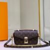 Quality Upgrade [Exclusive Real Shot M46279 Monogram, Yellow Flower] LV Sling Bag Mini East West Métis Handbag