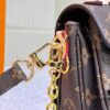 Quality Upgrade [Exclusive Real Shot M46279 Monogram, Yellow Flower] LV Sling Bag Mini East West Métis Handbag