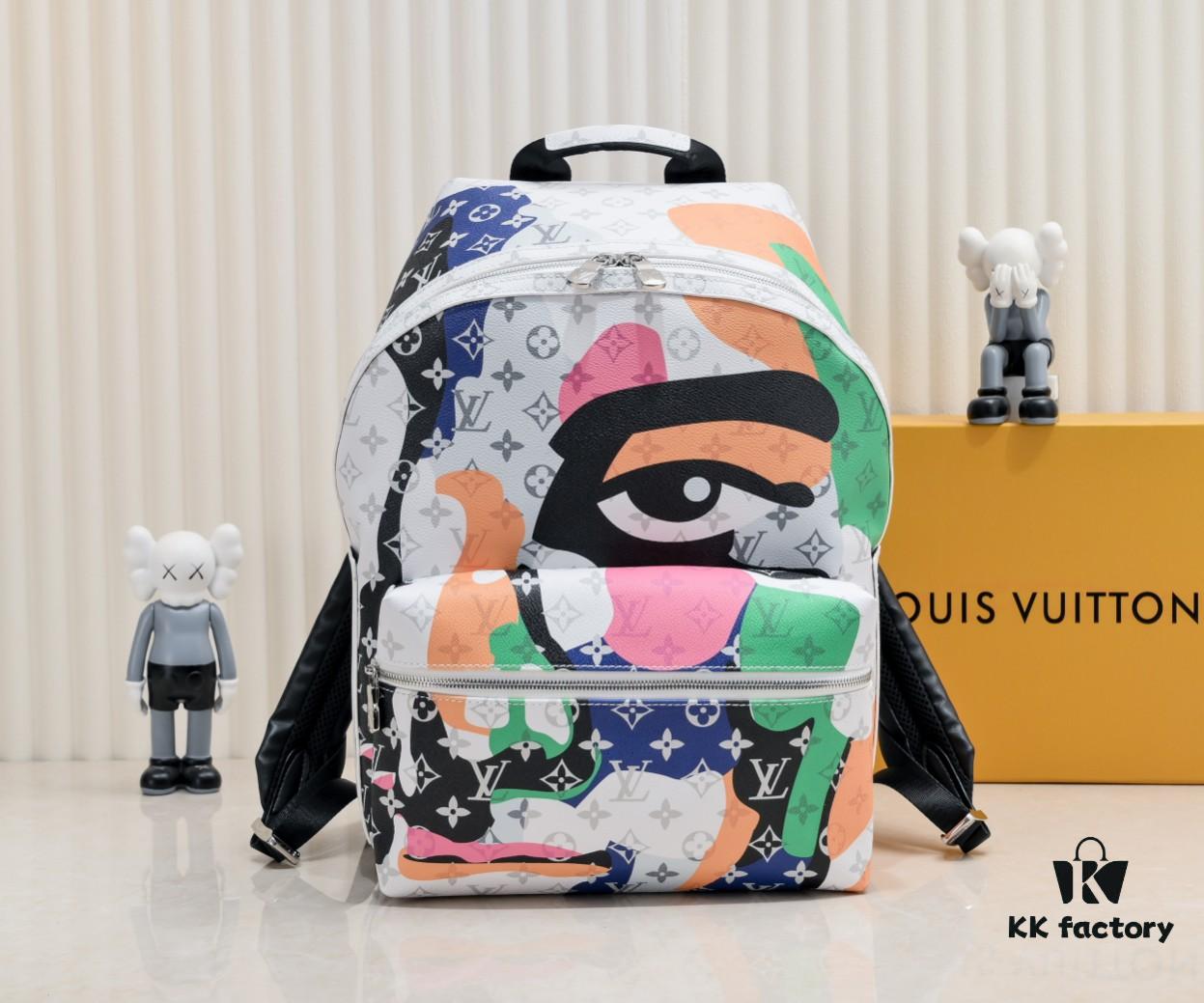 693069fd6e68136f4d9a4e58 Exclusive Real Shot - Upgraded Version ‼️ M46680 LV Portrait Collection Discovery Small Backpack