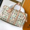 M24901 Black M24233 White Year's Hottest LV X YK Keepall 50 Combines Classic Design with Iconic Details