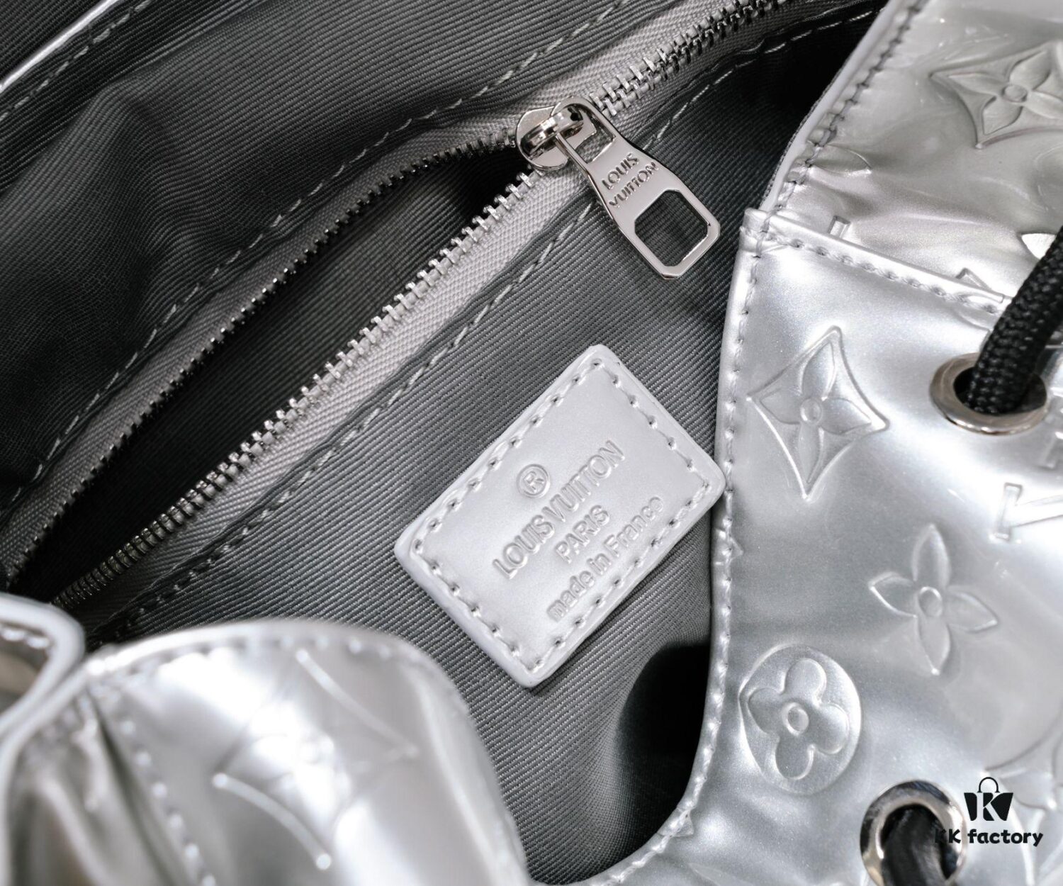 M58756 M41379 Silver Shiny Christopher Small Backpack