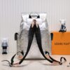 M58756 M41379 Silver Shiny Christopher Small Backpack
