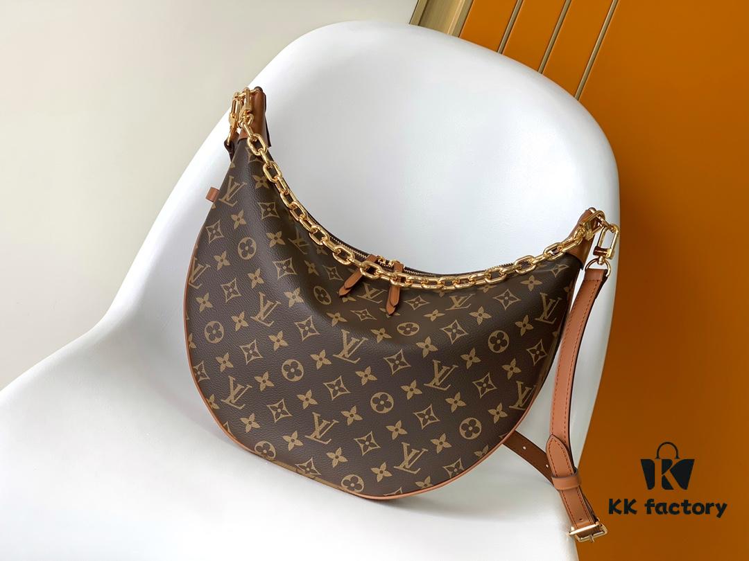 69306a0a6e68136f4d9a4e70 Top Quality Replica 2022 Runway Latest M46311 Big Moon Bag Classic Monogram with Yellow Flower LV Marel Vintage Handbag