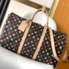 69306a156e68136f4d9a4e85 M24901 LV X YK Keepall 50, Year's Hottest Style, Crafted in Damier Graphite Canvas with Classic Design and Iconic Details
