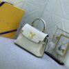 69306a1b6e68136f4d9a4e90 Upgraded Original M22626 M21088 M21052 M20997 This Season, the Compact Lockme Ever Mini Bag Features Fashionable New Hues in Grained Calfskin Leather