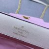 69306a1d6e68136f4d9a4e96 Upgraded Original M22626 M21088 M21052 M20997 This Season, the Compact Lockme Ever Mini Bag Features Fashionable New Hues in Grained Calfskin Leather