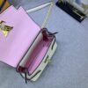 69306a1e6e68136f4d9a4e98 Upgraded Original M22626 M21088 M21052 M20997 This Season, the Compact Lockme Ever Mini Bag Features Fashionable New Hues in Grained Calfskin Leather