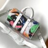 69306a5e6e68136f4d9a4f18 Keepall Bandoulière 25 Bag from LV Portrait Collection M46678 Eyes M46701 White Flowers Exclusive Original Order