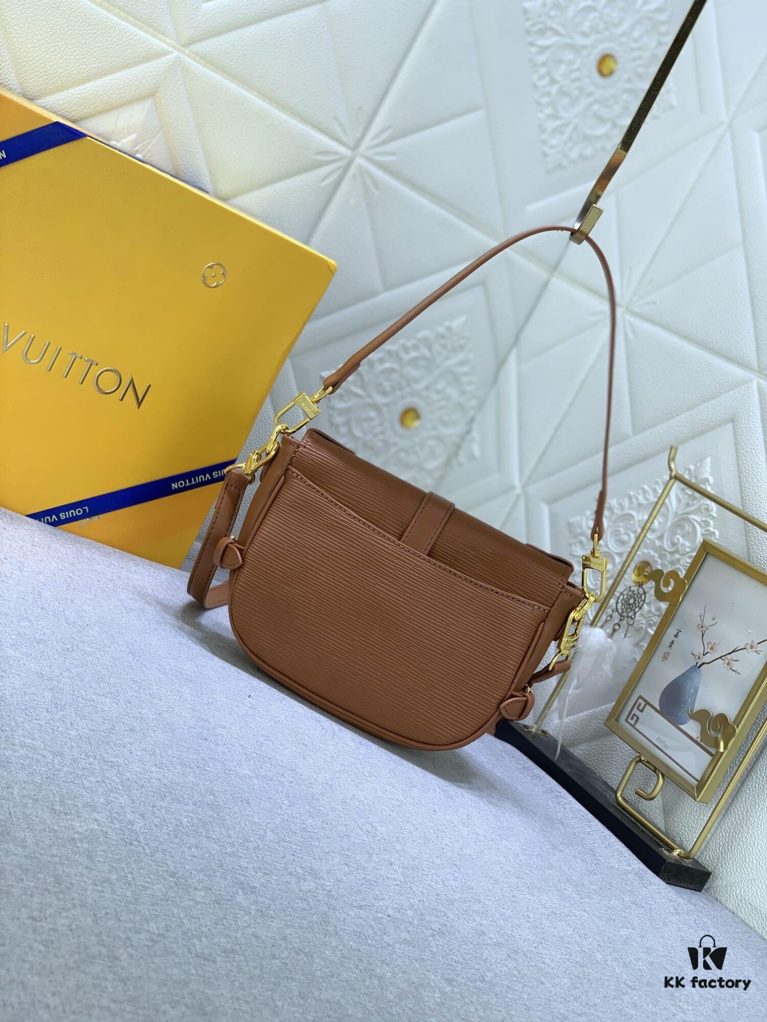 69306a636e68136f4d9a4f21 Upgraded Original M23469 Black M46740 Saumur BB Bag in New Epi Leather