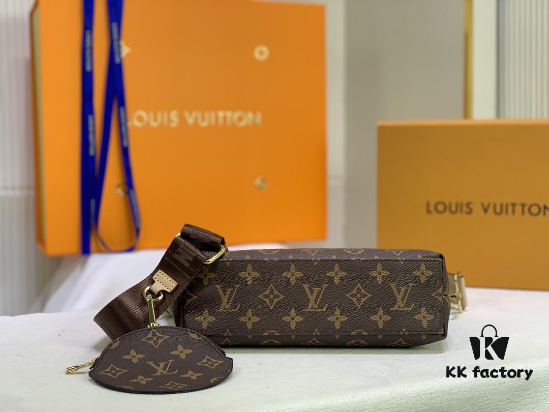 M40728 Color-Changing Leather Louis Vuitton Monogram Speedy Boat Bag Crossbody Bag