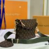69306a786e68136f4d9a4f4c M40728 Color-Changing Leather LV Monogram Speedy Crossbody Bag