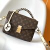 69306a7b6e68136f4d9a4f52 Top Quality Original Pochette Metis Handbag M44668 Burgundy M45152 White M43984 Orange Messenger Bag