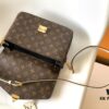 69306a7d6e68136f4d9a4f57 Top Quality Original Pochette Metis Handbag M44668 Burgundy M45152 White M43984 Orange Messenger Bag