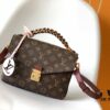Top Quality Original POCHETTE METIS Handbag M44668 Burgundy M45152 White M43984 Orange Messenger Bag