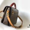 69306a846e68136f4d9a4f66 Top Quality Original Pochette Metis Handbag M44668 Burgundy M45152 White M43984 Orange Messenger Bag