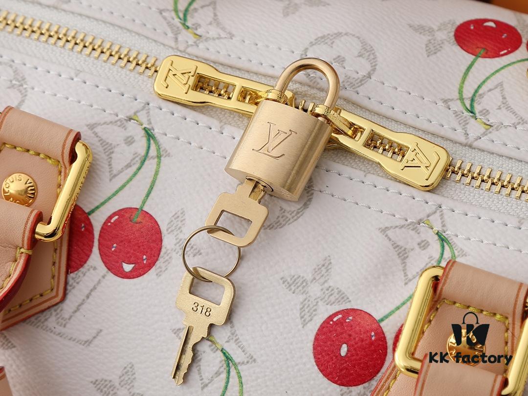 69306a926e68136f4d9a4f85 Upgraded Original M14328 M40391 Speedy Soft 30 Bag from the Takashi Murakami Series, Featuring Monogram Dune Elements as a Tribute to the Gaston Louis Vuitton Archive Collection