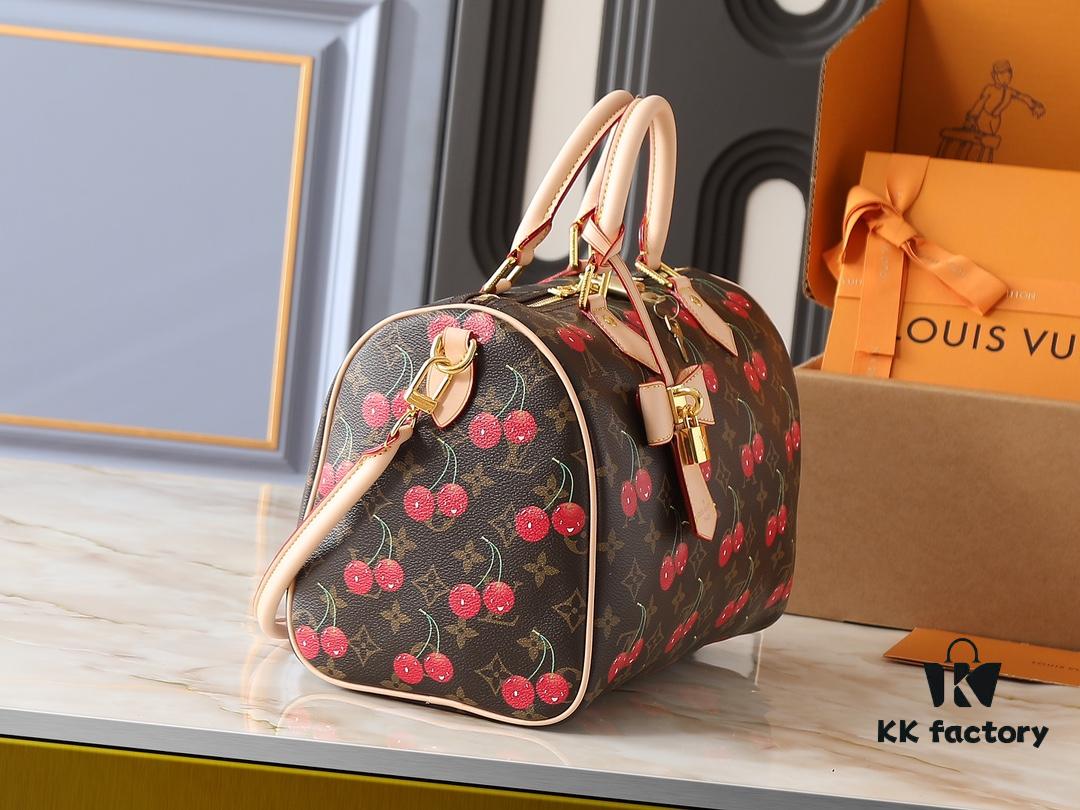 69306a956e68136f4d9a4f89 Upgraded Original M14328 M40391 Speedy Soft 30 Bag from the Takashi Murakami Collection, Featuring Monogram Dune Elements as a Tribute to the Gaston Louis Vuitton Archive Series Design