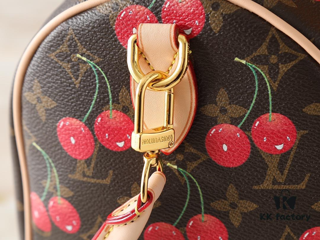 69306a976e68136f4d9a4f8c Upgraded Original M14328 M40391 Speedy Soft 30 Bag from the Takashi Murakami Collection, Featuring Monogram Dune Elements as a Tribute to the Gaston Louis Vuitton Archive Series Design
