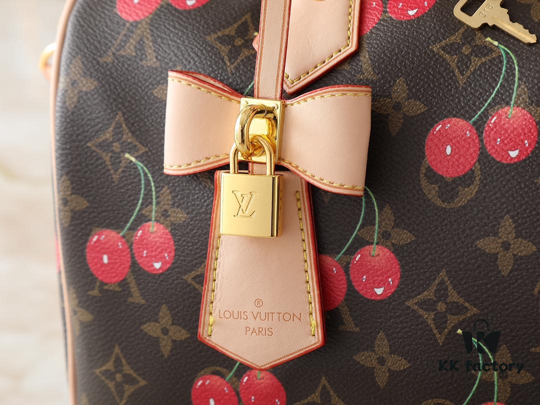 69306a976e68136f4d9a4f8d Upgraded Original M14328 M40391 Speedy Soft 30 Bag from the Takashi Murakami Collection, Featuring Monogram Dune Elements as a Tribute to the Gaston Louis Vuitton Archive Series Design