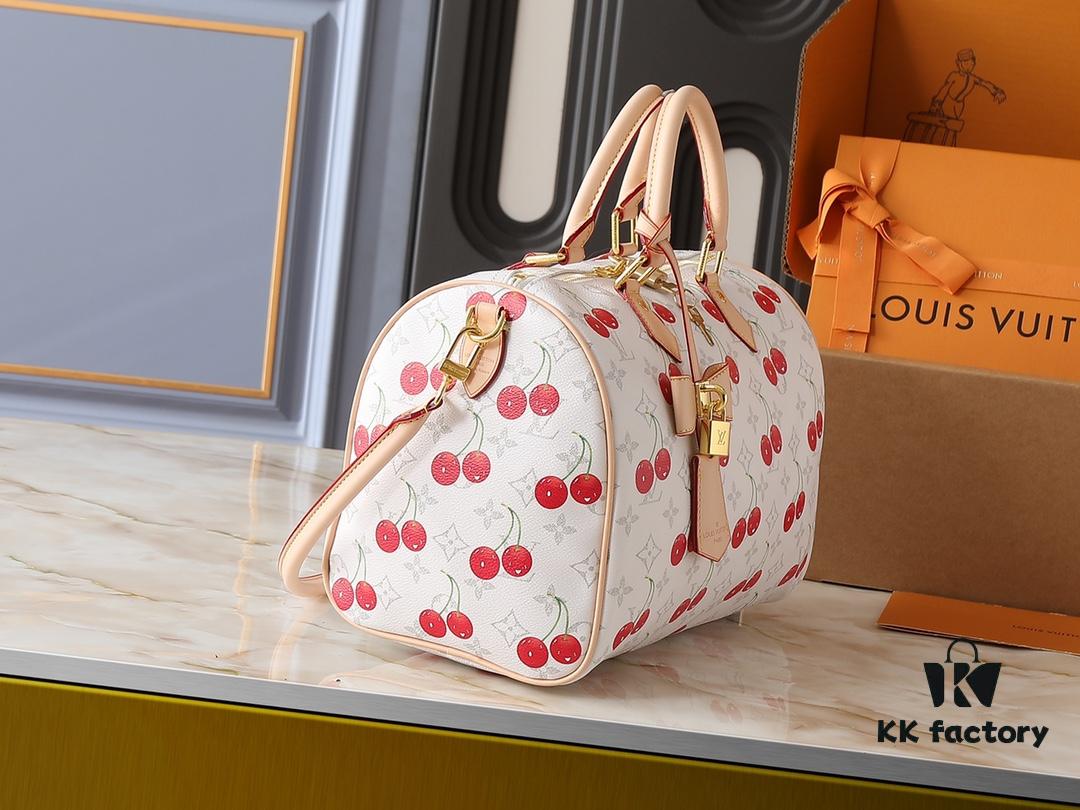 69306a9d6e68136f4d9a4f99 Upgraded Original M14328 M40391 Speedy Soft 30 Bag from the Takashi Murakami Series, Featuring Monogram Dune Elements as a Tribute to the Gaston Louis Vuitton Archive Collection