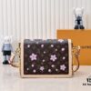 69306aa26e68136f4d9a4fa4 Murakami Pink Cherry Blossom Daphne Upgrade 💥 Louis Vuitton Spring 2025 Collection Messenger Bag M43599 / 44391 / 44580 Latest Version Métis Mini Handbag
