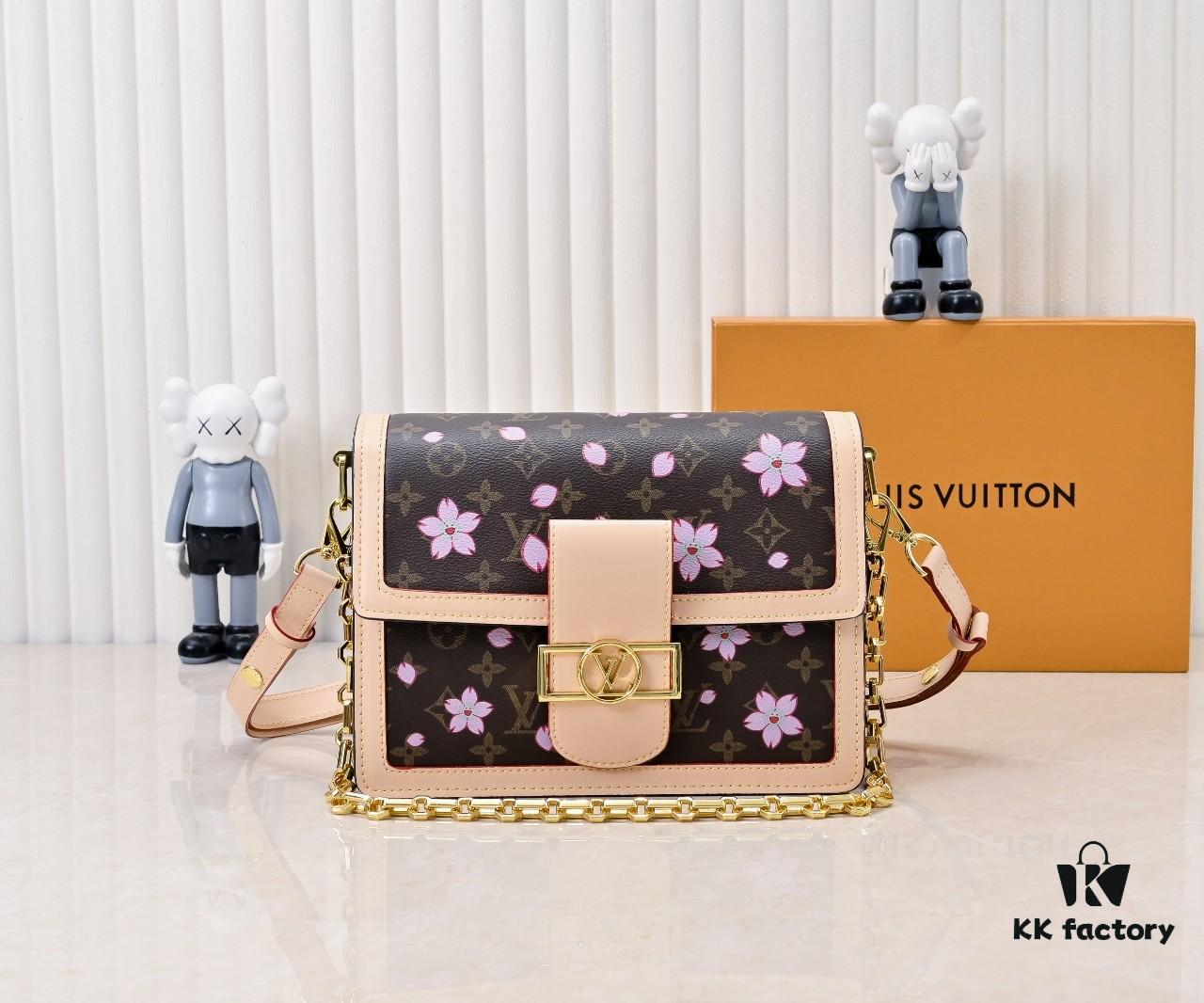 69306aa66e68136f4d9a4fab Murakami Pink Cherry Blossom Daphne Upgrade 💥 Louis Vuitton Spring 2025 Collection Messenger Bag M43599 / 44391 / 44580 Latest Version Métis Mini Handbag