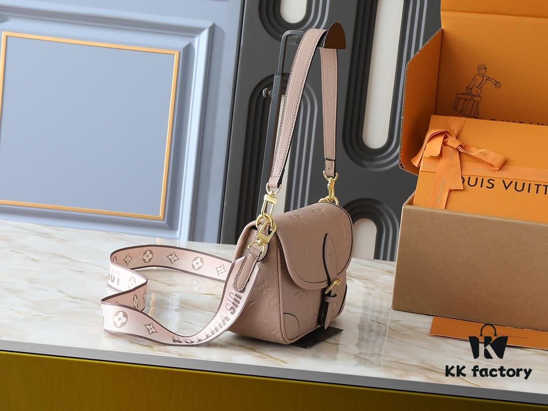 69306aa66e68136f4d9a4fac Upgraded Original M46583 M46584 M46386 M46388 M45985 Full Leather Baguette Bag Series New Diane Handbag