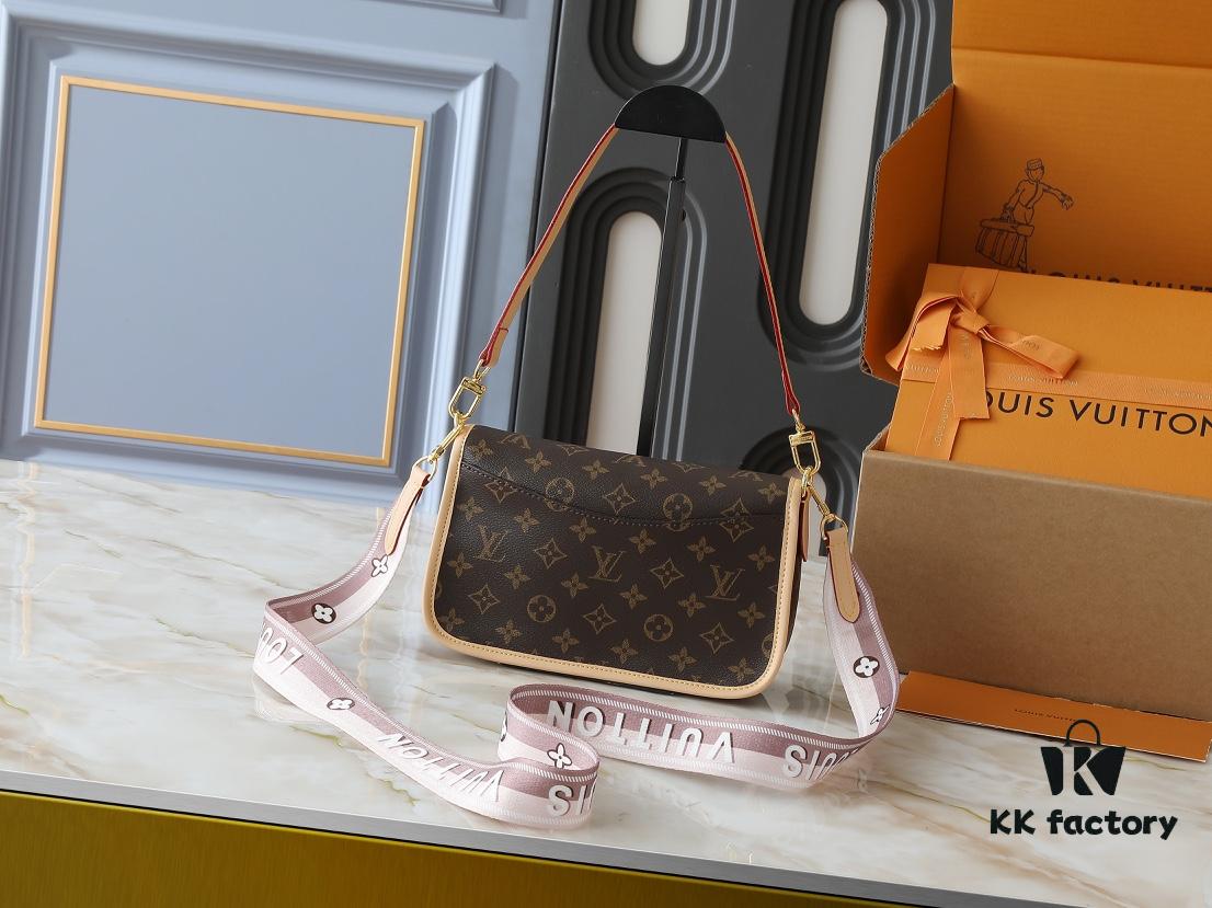 69306aaf6e68136f4d9a4fc1 Upgraded Original M46583 M46584 M46386 M46388 M45985 Full Leather Baguette Bag Collection New Diane Handbag