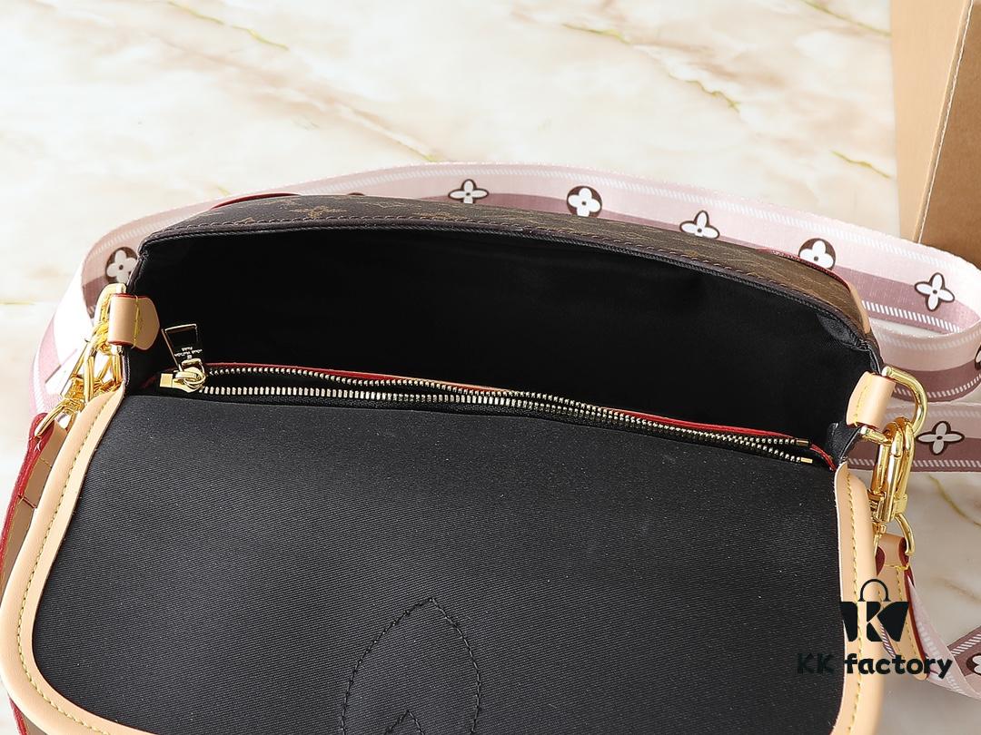 69306ab86e68136f4d9a4fd0 Upgraded Original M46583 M46584 M46386 M46388 M45985 Full Leather Baguette Bag Collection New Diane Handbag