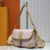 69306abf6e68136f4d9a4fda M46386 M45985 Denim Baguette Diane Handbag