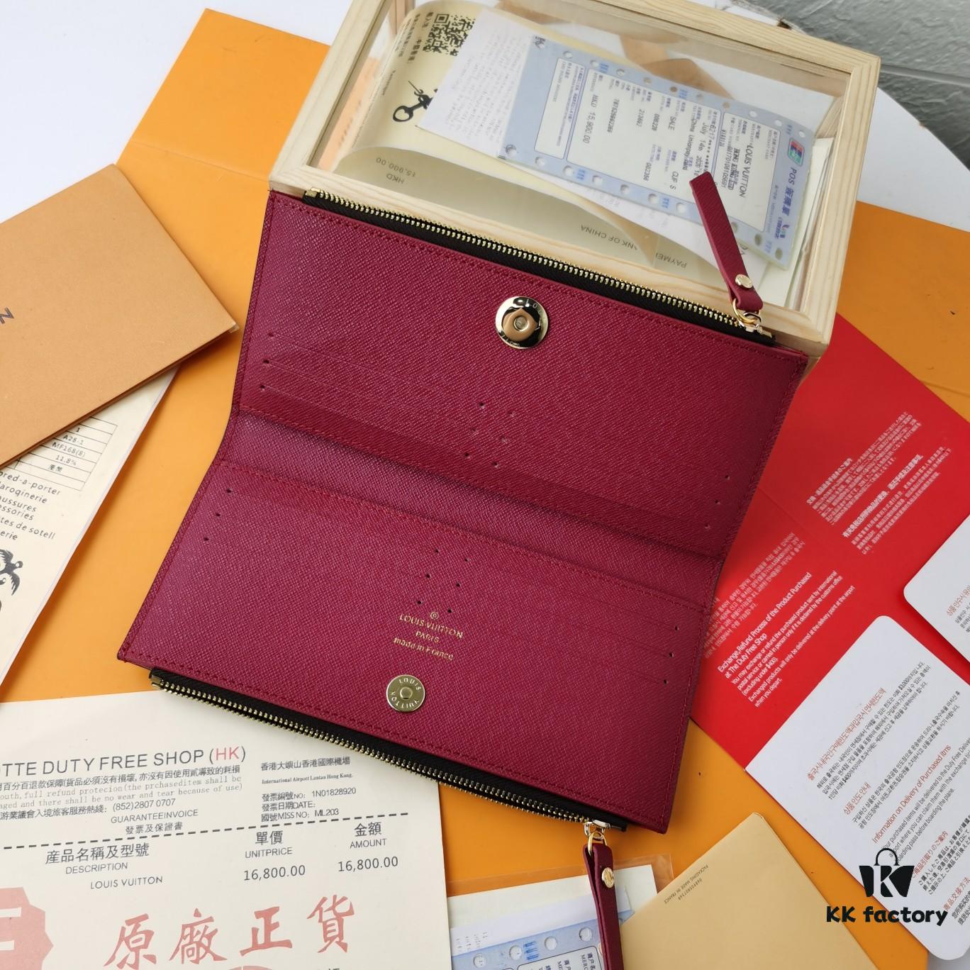69306ae06e68136f4d9a5013 M61269 Purple Red Super Practical Style, Still Hot! Official Website Synchronized Version!