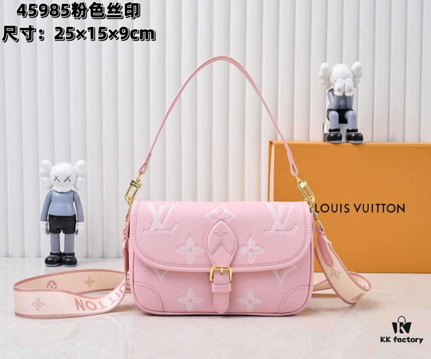 69306b0a6e68136f4d9a5057 Exclusive Real Shot - Upgraded Version ‼️ M46386 Black M46388 White M45985 Full Leather Baguette Bag Series New Diane Handbag