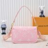 69306b0b6e68136f4d9a5059 Exclusive Real Shot - Upgraded Version ‼️ M46386 Black M46388 White M45985 Full Leather Baguette Bag Series New Diane Handbag