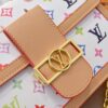 69306b186e68136f4d9a506a Takashi Murakami White Tricolor Daphne Upgraded Version 💥 Louis Vuitton 2025 Spring Collection Messenger Bag M43599 / 44391 / 44580 Latest Release Métis Mini Handbag