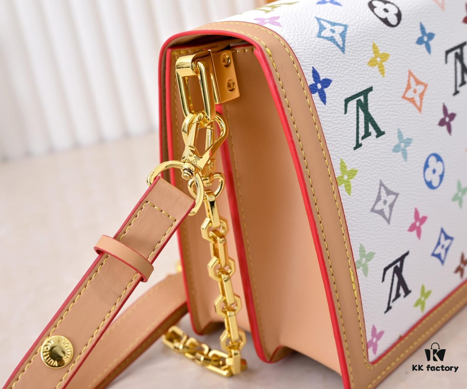 69306b1a6e68136f4d9a506d Takashi Murakami White Tricolor Daphne Upgraded Version 💥 Louis Vuitton 2025 Spring Collection Messenger Bag M43599 / 44391 / 44580 Latest Release Métis Mini Handbag