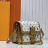69306b726e68136f4d9a50ec Takashi Murakami White Tricolor Daphne Upgraded Version 💥 Louis Vuitton 2025 Spring Collection Speedy Bag M43599/44391/44580 Latest Release Métis Mini Bag