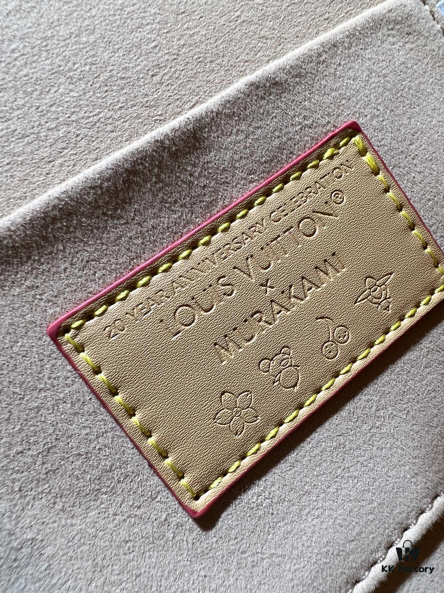 69306b766e68136f4d9a50f2 Takashi Murakami White Tricolor Daphne Upgraded Version 💥 Louis Vuitton 2025 Spring Collection Speedy Bag M43599/44391/44580 Latest Release Métis Mini Bag