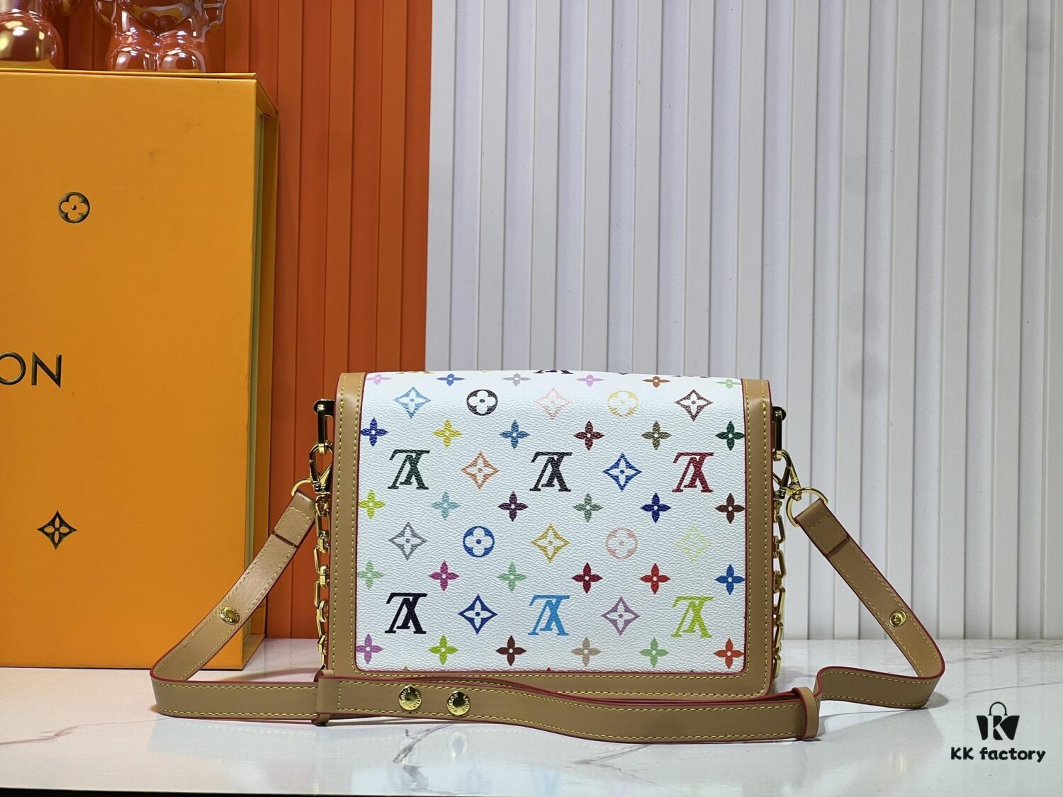 69306b7d6e68136f4d9a50fb Takashi Murakami White Tricolor Daphne Upgraded Version 💥 Louis Vuitton 2025 Spring Collection Speedy Bag M43599/44391/44580 Latest Release Métis Mini Bag