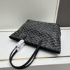 69306bca6e68136f4d9a5173 Small Artois Small Bag (Zippered Tote) is a tribute to the iconic Saint Louis Bag, featuring a structured design with enhanced security and privacy thanks to leather corner guards and a zip closure. It also includes a removable inner pouch for organizing your belongings. The Artois Small Bag has longer handles than the Saint Louis Small Bag, making it easier to carry.